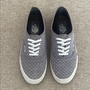Vans, Polka Dot, Authentic Shoe, Women’s 9